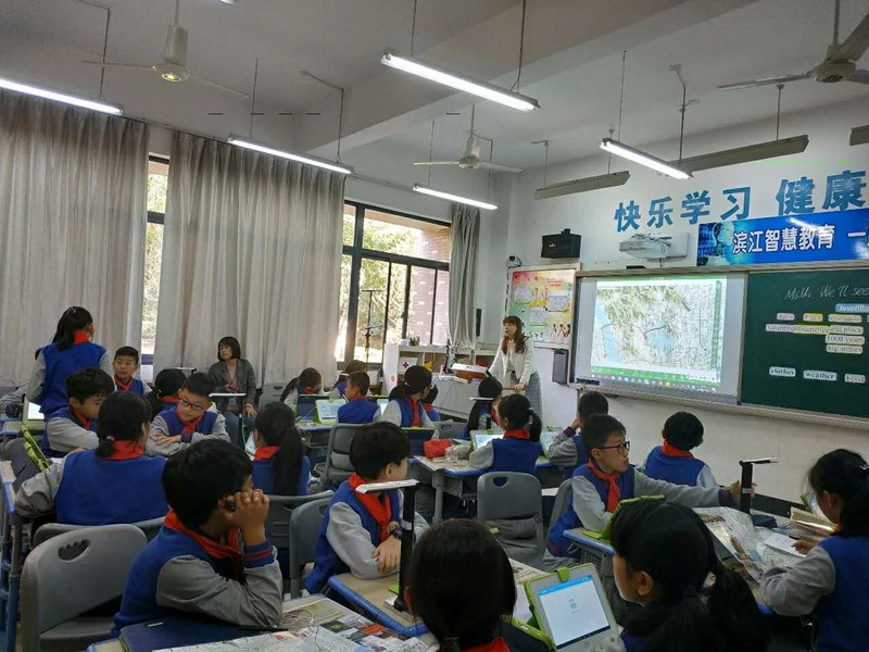 Hangzhou High-tech Experimental School English Classroom