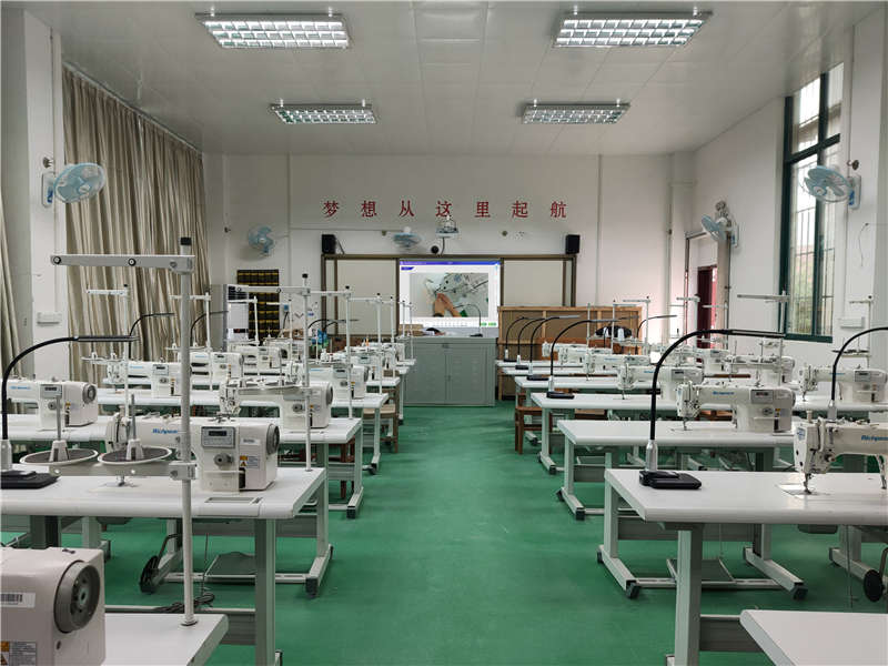 Guangxi Wuzhou Vocational and Technical College Sewing Classroom