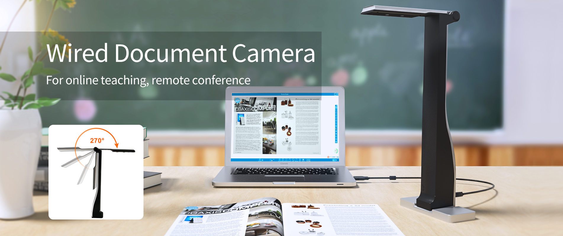 wired document camera